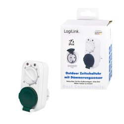 PRIZA inteligenta LOGILINK, Schuko x 1, conectare prin Schuko (T), 16A, comutare mecanica a timpului-7 presetari, protectie stro