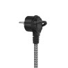 PRELUNGITOR LOGILINK, Schuko x 3, conectare prin Schuko (T), cablu 1.5 m, 16 A, protectie copii, alb/ negru, "LPS261" (timbru ve