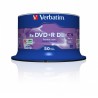 DVD+R VERBATIM  8.5GB, 240min, viteza 8x, 50 buc, Double Layer, spindle, "Matt Silver" "43758"