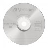DVD+R VERBATIM  8.5GB, 240min, viteza 8x, 50 buc, Double Layer, spindle, "Matt Silver" "43758"