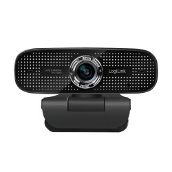 CAMERA WEB LOGILINK senzor. 1080p Full-HD cu rezolutie video 1920x1080; unghi vizualizare 100grade, pivotare 90grade, rotatie 18
