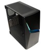 CARCASA  SPACER - gaming, Middle Tower, ATX, "THUNDER", fara sursa, usa sticla securizata (balama), banda LED RGB, USB 2.0 x 2, 