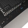 CARCASA  SPACER - gaming, Middle Tower, ATX, "THUNDER", fara sursa, usa sticla securizata (balama), banda LED RGB, USB 2.0 x 2, 