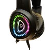 CASTI gaming Spacer RGB, cu fir, standard, utilizare gaming, microfon pe brat, conectare prin USB &amp; Jack 3.5 mm x 2, ilumina