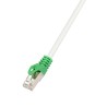 PATCH CORD S/FTP LOGILINK Cat6, LSZH, cupru, crossover, 1 m, alb, AWG27, dublu ecranat "CQ2032S"x (timbru verde 0.08 lei)