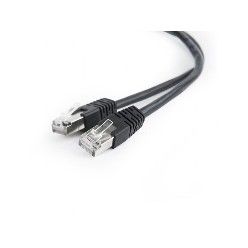 PATCH CORD UTP SPACER Cat5e, cupru-aluminiu, 20 m, negru, AWG26, "SP-PT-CAT5-20M-BK" (timbru verde 0.8 lei)