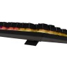 TASTATURA mecanica SPACER USB GLADIATOR, switch-uri mecanice rosii, 104 taste, anti-ghosting 26 taste, iluminare RGB , black, "S
