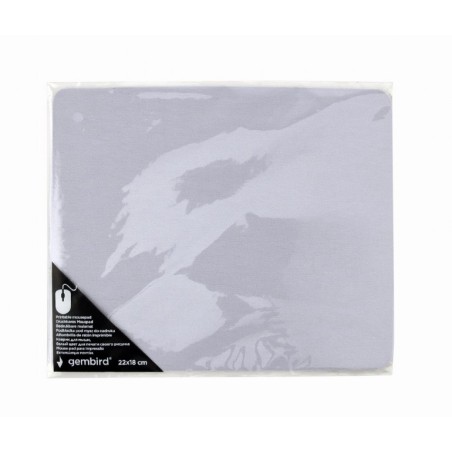 MousePAD GEMBIRD, cauciuc si material textil, 220 x 180 x 2 mm, printabil, alb, "MP-PRINT-S"