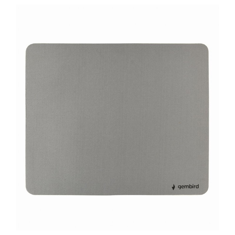 MousePAD GEMBIRD, cauciuc si material textil, 220 x 180 x 3 mm, gri, "MP-S-G"