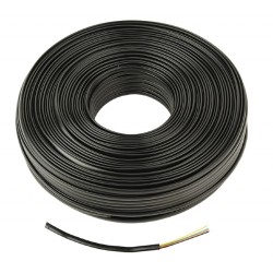 ROLA CABLU telefonic GEMBIRD, 100m, Litat, 4 fire, flat, black, "TC1000S-100M-B"