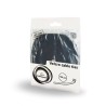 TILE prindere cablu GEMBIRD, 100pcs., 210*12 mm, din Velcro, black, "VT-210x12"