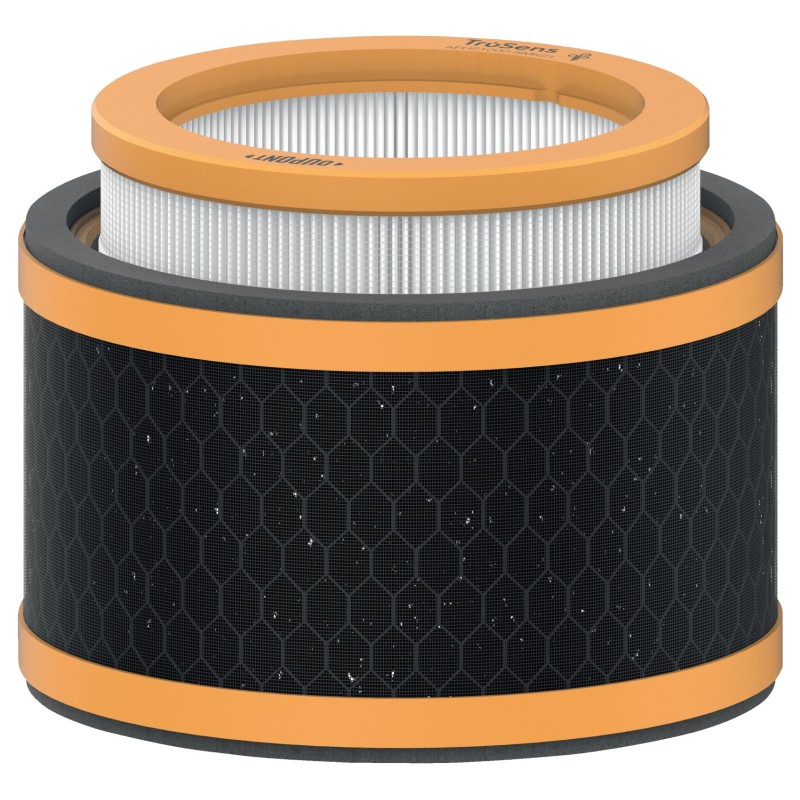 REZERVA filtru HEPA, 2 in 1, impotriva mirosurilor si a compusilor organici volatili, pentru purificator LEITZ TruSens Z-1000, "