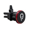 SUPORT auto magnetic SPACER pt. SmartPhone, fixare in ventilatie prin CLIPS, Magnetic, 4 SuperMagneti N50, rotire 360 grade, neg