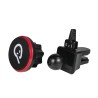 SUPORT auto magnetic SPACER pt. SmartPhone, fixare in ventilatie prin CLIPS, Magnetic, 4 SuperMagneti N50, rotire 360 grade, neg