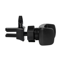 SUPORT auto SPACER pt. SmartPhone, fixare in ventilatie prin CLIPS, Prindere prin Arc, rotire 360 grade, negru, "SPCH-ARC-CLIPS"