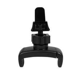 SUPORT auto SPACER pt. SmartPhone, fixare in ventilatie prin CLIPS, Prindere prin Arc, rotire 360 grade, negru, "SPCH-ARC-CLIPS"