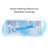 MESH TP-LINK, wireless, router AX6600, pt interior, 6600Mbps, port 1x2.5 Gbps LAN/WAN, 1xGigabit LAN/WAN, 2.4GHz|5GHz, antena in