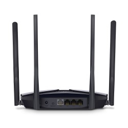 ROUTER MERCUSYS wireless  1800Mbps, 4 porturi LAN Gigabit, 1 port WAN Gigabit, Dual Band AC1800 4 x antena externa, Wi-Fi 6, "MR