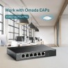 SWITCH PoE TP-LINK  6 porturi 10/100Mbps (4 PoE+), IEEE 802.3af/at, carcasa metalica "TL-SF1006P" (timbru verde 2 lei)
