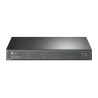SWITCH PoE TP-LINK  8 porturi Gigabit (4 PoE+), IEEE 802.3at/af, carcasa metalica "TL-SG2008P" (timbru verde 2 lei)