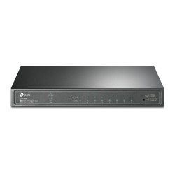 SWITCH PoE TP-LINK  8 porturi Gigabit (4 PoE+), IEEE 802.3at/af, carcasa metalica "TL-SG2008P" (timbru verde 2 lei)