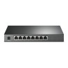SWITCH PoE TP-LINK  8 porturi Gigabit (4 PoE+), IEEE 802.3at/af, carcasa metalica "TL-SG2008P" (timbru verde 2 lei)