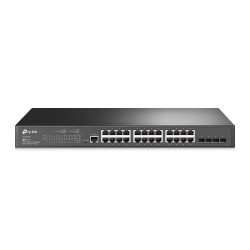 Switch TP-Link cu management L2, 24 Porturi Gigabit, 4 x SFP Gigabit "TL-SG3428" (timbru verde 2 lei)