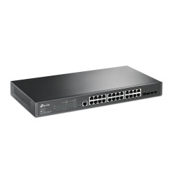 Switch TP-Link cu management L2, 24 Porturi Gigabit, 4 x SFP Gigabit "TL-SG3428" (timbru verde 2 lei)