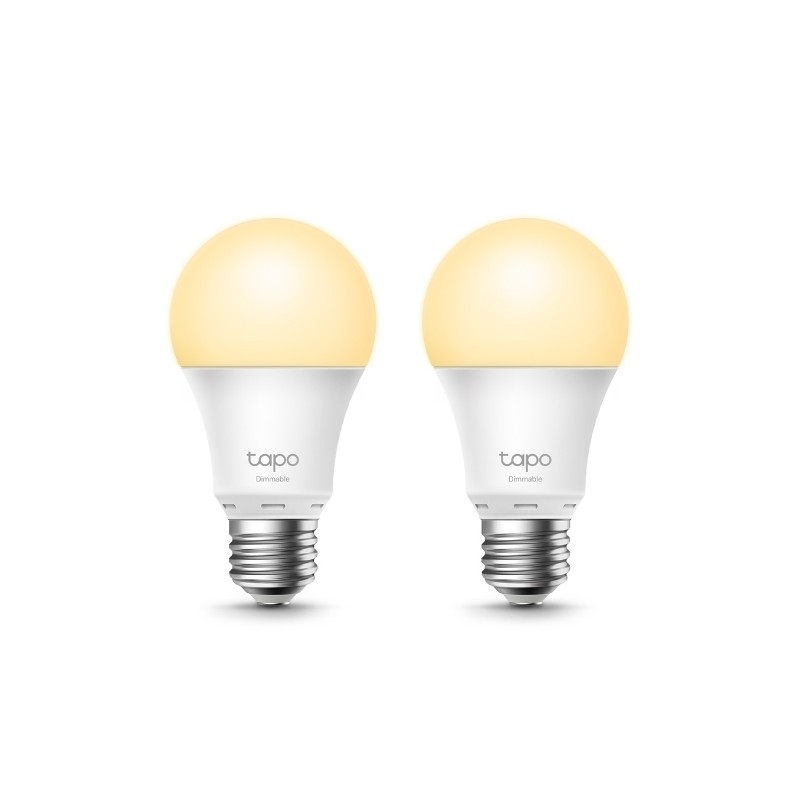 BEC LED wireless TP-LINK, 800lm, 8.7W, E27, se conecteaza la router Wi-Fi, intensitate reglabila, control prin smartphone cu apl