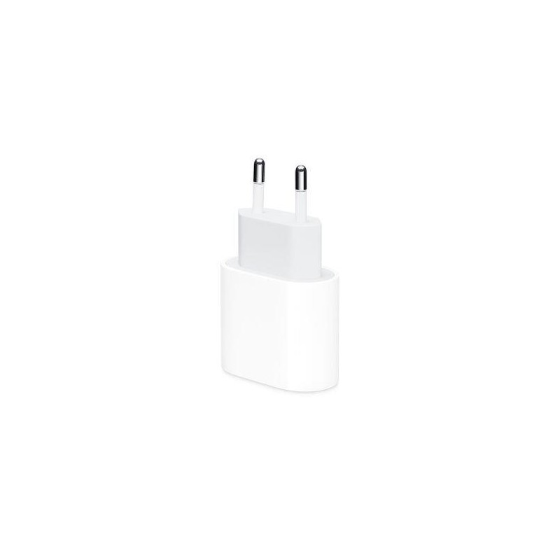 Incarcator retea 220V Apple, USB Type C, 20W, fast charge, alb, "mhje3zm/a" (timbru verde 0.18 lei)