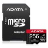 CARD MicroSD ADATA, Premium, 256 GB, V30 UHS-I U3 "AUSDX256GUI3V30SHA2-RA1" (timbru verde 0.03 lei)