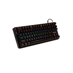 TASTATURA MECANICA SPACER USB IMMORTAL, switch-uri mecanice albastre, 50 mil. apasari, 87 taste, anti-ghosting 26 taste, anti-sp