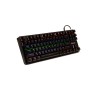 TASTATURA MECANICA SPACER USB IMMORTAL, switch-uri mecanice albastre, 50 mil. apasari, 87 taste, anti-ghosting 26 taste, anti-sp