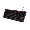 TASTATURA MECANICA SPACER USB IMMORTAL, switch-uri mecanice albastre, 50 mil. apasari, 87 taste, anti-ghosting 26 taste, anti-sp
