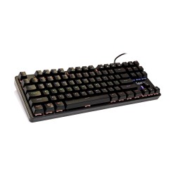 TASTATURA MECANICA SPACER USB IMMORTAL, switch-uri mecanice albastre, 50 mil. apasari, 87 taste, anti-ghosting 26 taste, anti-sp