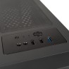 CARCASA  SPACER - gaming, Middle Tower, ATX, "FLASH", fara sursa, sticla securizata, USB 2.0 x 2, USB 3.0 x 1, PSU shroud, black