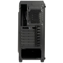 CARCASA  SPACER - gaming, Middle Tower, ATX, "FLASH", fara sursa, sticla securizata, USB 2.0 x 2, USB 3.0 x 1, PSU shroud, black