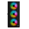 CARCASA NJOY Middle Tower,ATX, "Kona",fara sursa,sticla securizata,fanx4,USB 2.0 x 1,USB 3.0x2,Jack 3.5 mmx2,mesh fan ctr (inclu