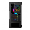 CARCASA NJOY Middle Tower,ATX, "Kona",fara sursa,sticla securizata,fanx4,USB 2.0 x 1,USB 3.0x2,Jack 3.5 mmx2,mesh fan ctr (inclu