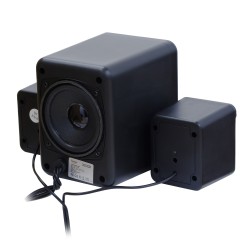 BOXE SPACER Gaming 2.1, RMS: 11W (2 x 3W + 5W), control volum, bass, treble,  3 x LED, USB power, black, 43502139 "SPGS-TORNADO"