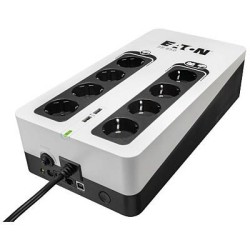 UPS Eaton, Offline, Tower, 510 W, fara AVR, Schuko x 8, LED, back-up 1 - 10 min. "3S850D" (timbru verde 11 lei)
