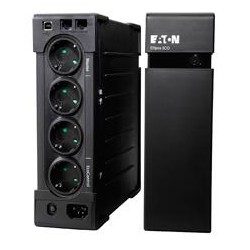 UPS Eaton "Ellipse ECO 650", Offline, Tower, 400 W, fara AVR, Schuko x 4, LED, back-up 1 - 10 min. "EL650USBDIN" (timbru verde 1