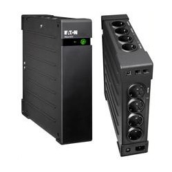 UPS Eaton "Ellipse ECO 1600", Offline, Tower, 1000 W, fara AVR, Schuko x 8, LED, back-up 1 - 10 min. "EL1600USBDIN" (timbru verd