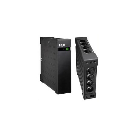 UPS Eaton "Ellipse ECO 1600", Offline, Tower, 1000 W, fara AVR, Schuko x 8, LED, back-up 1 - 10 min. "EL1600USBDIN" (timbru verd