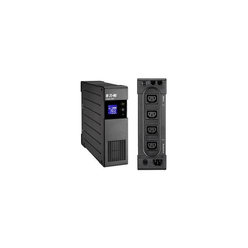 UPS Eaton "Ellipse PRO 650", Line int., Tower, 400 W, AVR, IEC x 4, display LCD, back-up 1 - 10 min. "ELP650IEC" (timbru verde 1