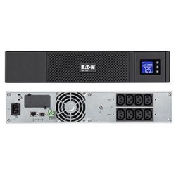 UPS Eaton, Line int., Tower/rack, 700 W, AVR, IEC x 8, display LCD, back-up 1 - 10 min. "5SC1000IR" (timbru verde 11 lei)