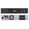 UPS Eaton, Line int., Tower/rack, 700 W, AVR, IEC x 8, display LCD, back-up 1 - 10 min. "5SC1000IR" (timbru verde 11 lei)
