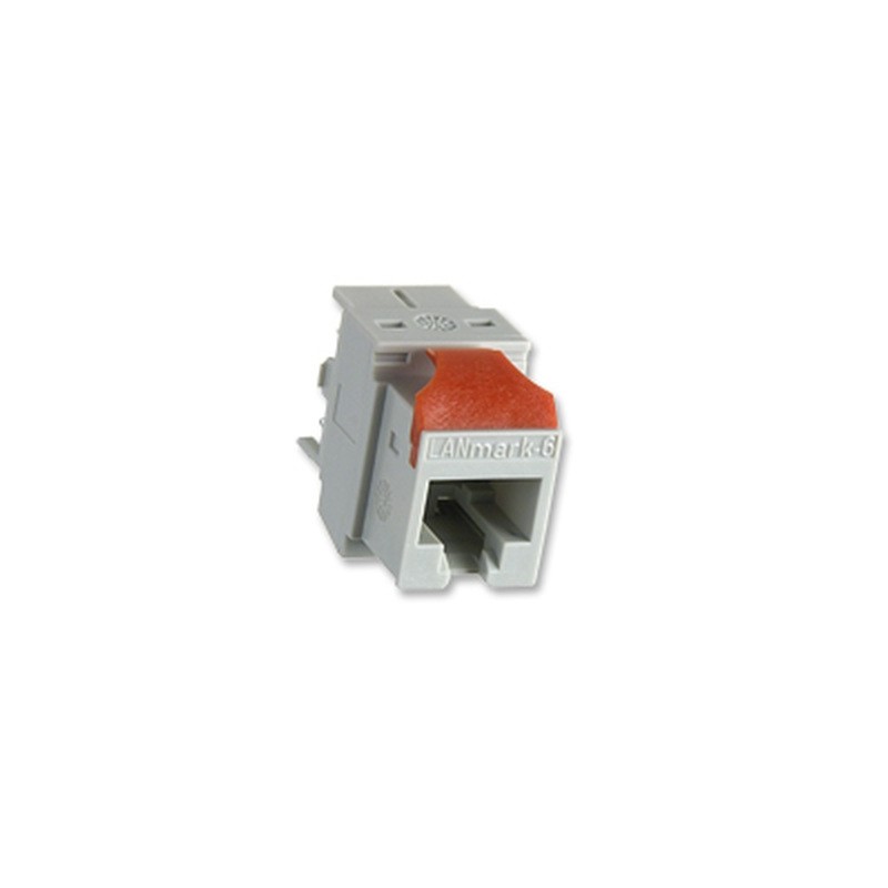 Nexans Clips rosu Keystone pentru conectori Evo Snap in LANmark, Pachet 24 bucati, Nu se potriveste cu conectori cat7 GG45 si co