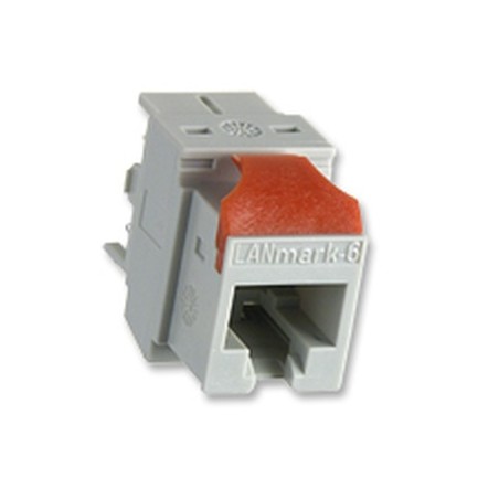 Nexans Clips rosu Keystone pentru conectori Evo Snap in LANmark, Pachet 24 bucati, Nu se potriveste cu conectori cat7 GG45 si co
