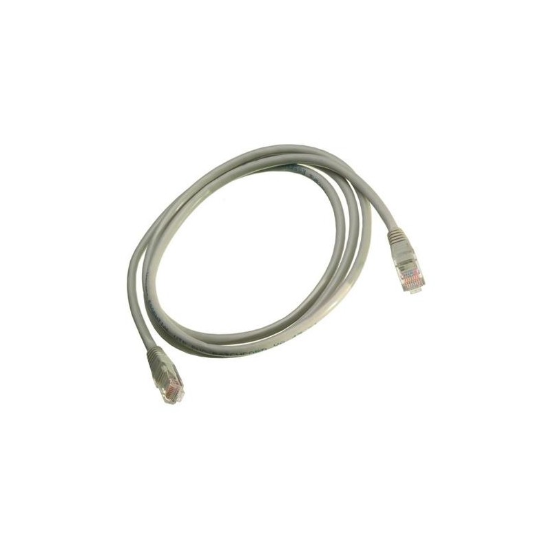 Nexans Patch cord Cat 6 Ecranat 2 metri LSZH Gri Essential, "N101.22EEGG" (timbru verde 0.08 lei)